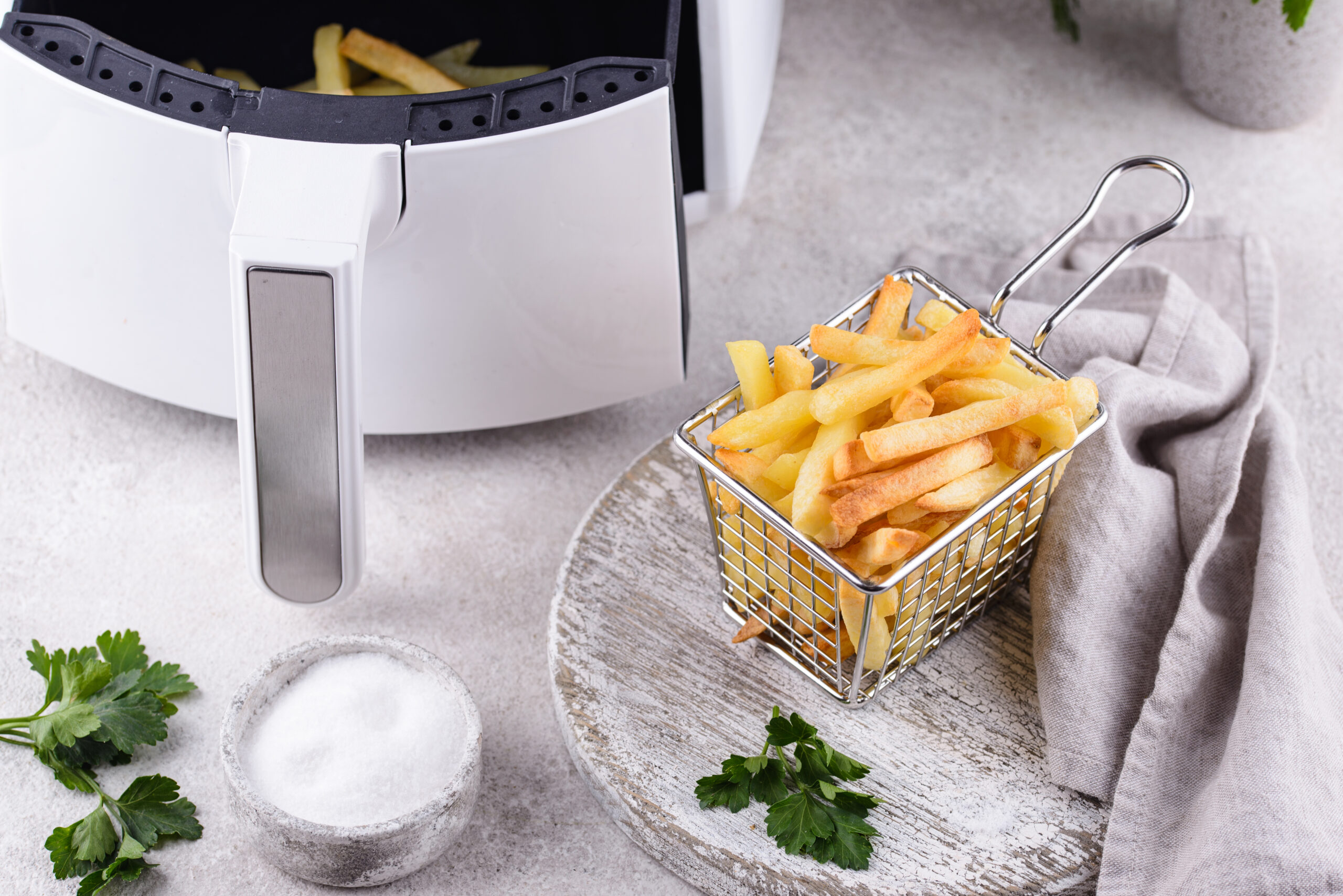 Frosne Pommes Frites i Airfryer - Lavet Sprøde